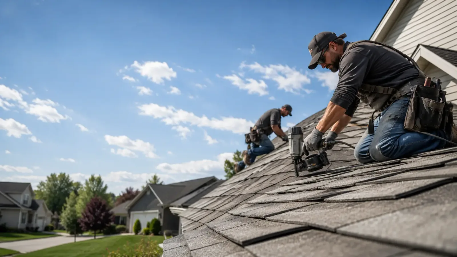 Storm Damage Roof Repair in Afton, OK near me